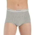 thumbnail image 3 of Men's full rise pouch style knit brief in colors 2-pack, 3 of 4