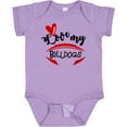 thumbnail image 3 of Inktastic Love My Bulldogs Football Boys or Girls Baby Bodysuit, 3 of 5