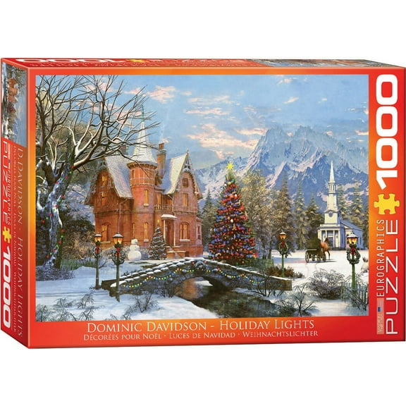 Holiday Lights by Dominic Davison 1000-Piece Puzzle