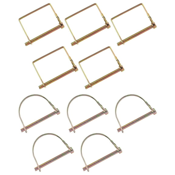 Pin Pin Coupler Wire Lock Locking Trailer Trailers Safety Arch Kit Ring Linch Farm Clip Assortment Pto Lock Hitch Lynch