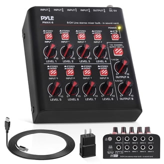 Behringer Q802USB 8-Input 2-Bus USB Audio Interface Mixer w/ XENYX