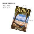 thumbnail image 3 of Lantern Press 1000 Piece Jigsaw Puzzle, Venice, Florida, Palms and Hammock, 3 of 5