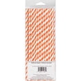 thumbnail image 4 of Sunkissed Orange & White Straws, 4 of 4
