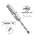 thumbnail image 3 of 4pcs Valve Core Removal Tool Set, Screwdriver Valve Stem Core Remover, Tire Valve Tool for Schrader Valve Cores, 3 of 5