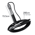 thumbnail image 2 of Workout Cross ropeAdjustable Jumping Rope for Fitness for Men Women and Kids - silver black, 2 of 5