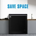 WANAI Upright Garage Ready Chest Freezer, 5.0 Cu. ft Compact Mini