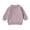 Purple, variant on MexChoioe Kids Basic Crew Neck Sweatshirt Long Sleeve Raglan Sleeve Pullover Loose Cut Fall Winter Everyday Wear for Boys and Girls