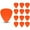 Orange, variant on Snarling Dogs Brain Pick Pack .60 mm 13 Pack