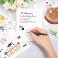 thumbnail image 2 of 18sets Graduation Card Pack Graduation Cards with Envelopes Graduation Gold Foil Greeting Card Graduation Party Sticker for 2024 Congratulations, 2 of 6