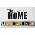 thumbnail image 1 of Vinyl Wall Decal Sticker : Home Sign Image Quote Picture Art Peel & Stick Mural 20x40 Inches, 1 of 2