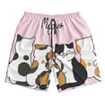 thumbnail image 5 of Goofa Cute Cats Printed Mens Swim Trunks Summer Quick Dry Short Beach Swimwear Bathing Suits-X-Large, 5 of 9