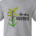 thumbnail image 4 of Inktastic Omaha, Nebraska Goldenrod Flower Youth T-Shirt, 4 of 5