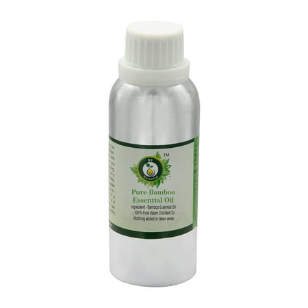 R V Essential Pure Bamboo Essential Oil 630ml (21oz)- (100% Pure and Natural Steam Distilled)