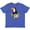 Retro Heather Royal, variant on Inktastic Toucan with Hawaiian Flowers Youth T-Shirt