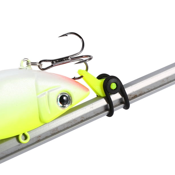 Ymiko Lure Bait Keeper Adjustable Fishing Rod Fishing Hook Lure Bait Holder  Fish