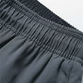 thumbnail image 6 of Miluxas Men's 5" Running Shorts Quick Dry Athletic Workout Gym Shorts with Zipper Pockets Gray 8(XL), 6 of 9