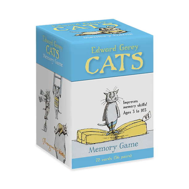 Libro Memoria: Memory Game Tapa Blanda, Autor Edward Gorey, Editorial Pomegranate