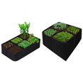 thumbnail image 4 of Felt Planting Bag Non-Woven Beautiful Planting Multi-Grid Rectangular Flower Pot, 4 of 7