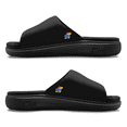 thumbnail image 2 of Unisex ISlide Black Kansas Jayhawks Minimalistic Motive Slide Sandals, 2 of 5