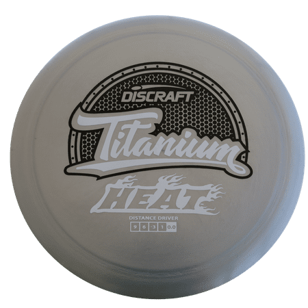 Discraft Titanium Heat under 166g Driver Golf Disc (Bright
