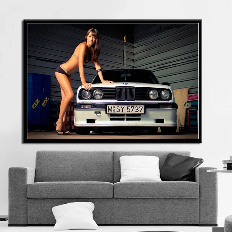 Family wall art decoration bmw car engine pictures hight quality ...