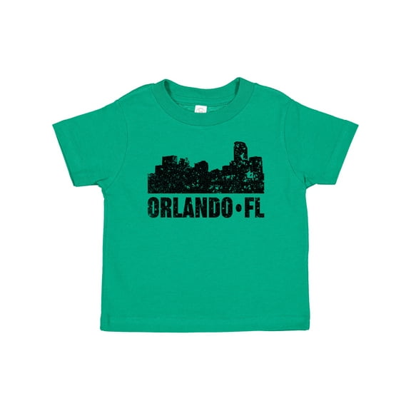 Inktastic Orlando Skyline with Grunge Boys or Girls Baby T-Shirt