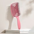 thumbnail image 4 of Peine de incienso repelente de mosquitos Herramienta de peluquería de uso húmedo y seco hueco (rosa) Likrtyny Cuidado Belleza, 4 of 7