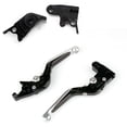 thumbnail image 3 of Adjustable Clutch Brake Lever for Speed Triple R 2016-2018 1200 Scrambler Silver, 3 of 4
