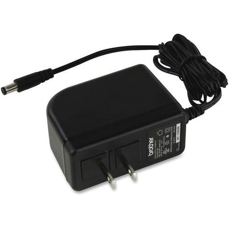 Brother Labelmaker AC Power Adapter - 1 Pack - 110 V AC, 220 V AC Input - 12 V DC/2 A Output | Bundle of 2 Each