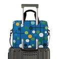 thumbnail image 2 of FORMRS 16" Laptop Bag Carrying Sleeve Case with Handle Travel Shoulder Briefcase, Blue Abstract, 2 of 8