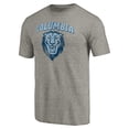 thumbnail image 2 of Men's Gray Columbia University Classic Primary Tri-Blend T-Shirt, 2 of 3
