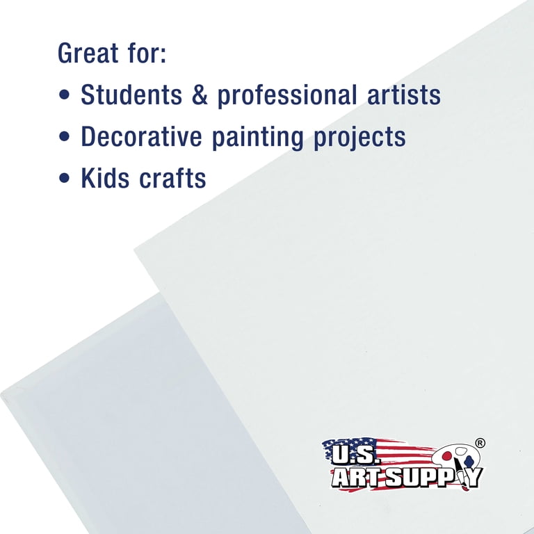 U.S. Art Supply Canvas Panel Boards 8x10 Inch, 12-Pack photo 6
