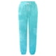 thumbnail image 2 of Gibobby Pantalones mujer moda Pantalón deportivo sanitario con cintura con estampado floral y elástico largo para mujer(Azul celeste,G), 2 of 4
