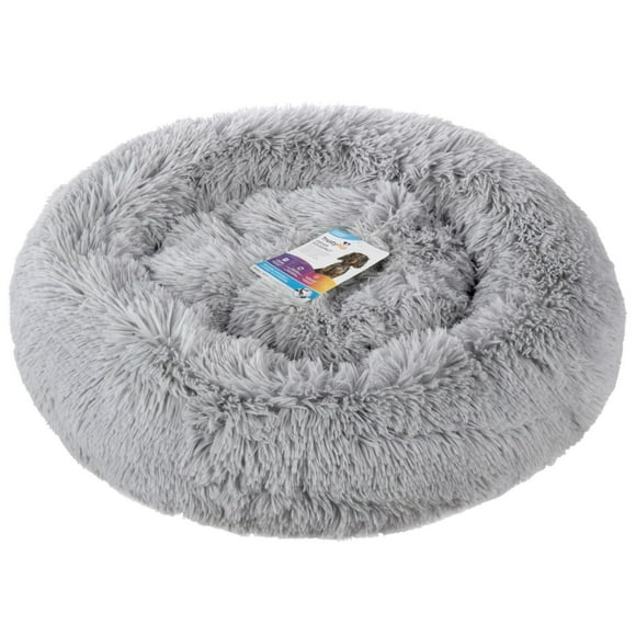 TrustyPup Dream Donut Lit pour chiens et chats Gris, petit Gris, petit