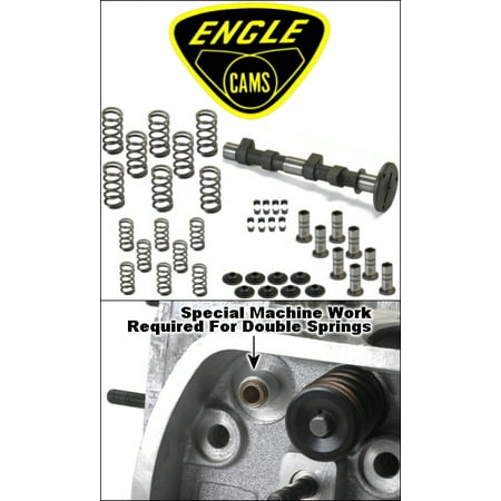 - Engle Fk8 Stage 3 Cam Kit With Lifters, Double Valve Springs, Retainers, Locks, Crank Clearanced