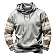 thumbnail image 5 of Western Hoodies for Men Long Sleeve Relaxed Fit Casual Hooded Sweatshirt with Pockets Vintage Cowboy Country Pullover Hoodie, 5 of 5