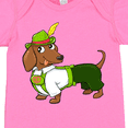 thumbnail image 4 of Inktastic Cute Brown Dachshund in Traditional German Wear Boys or Girls Baby Bodysuit, 4 of 5