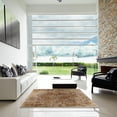 thumbnail image 6 of Ahgly Company Indoor Round Mid-Century Modern Light Copper Gold Oriental Area Rugs, 4' Round, 6 of 6