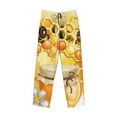 thumbnail image 4 of Disketp Honey Bee Men'S Pajama Pants - Ultra Soft Fleece Sleep And Lounge Pants (Size: S-Xxl), 4 of 9