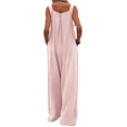 thumbnail image 2 of Innerwin Combinaison Sans Manches Ample pour Femmes, Couleur Unie, P, 2 of 3