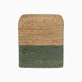 thumbnail image 6 of · REDEARTH · Cube Pouf Foot Stool Ottoman - Jute Braided Pouffe Poof Accent Sitting Footrest for The Living Room, Bedroom, Nursery, Patio, Lounge - Set of 2 (14.5”x14.5”x16”; Natural Olive), 6 of 8