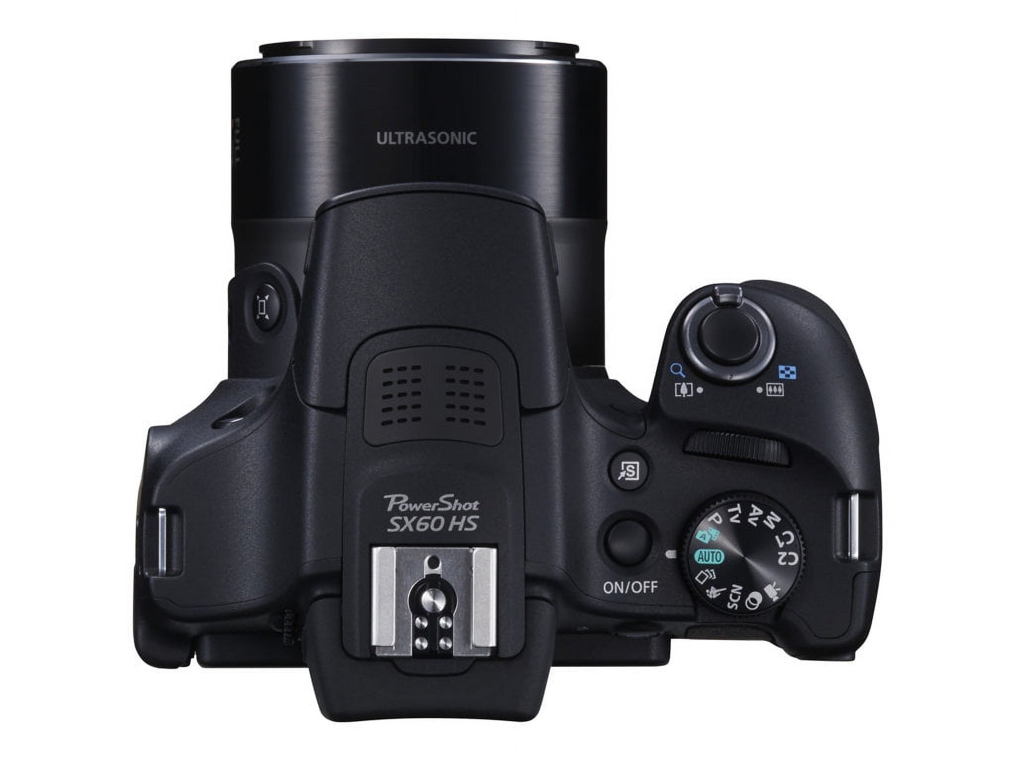 Canon PowerShot SX60 HS - Digital camera - compact - 16.1 MP - 65 x optical zoom - Wi-Fi, NFC - image 2 of 80