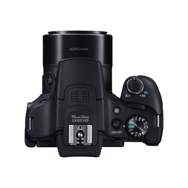 Canon Black PowerShot SX60 HS Digital Camera with 16.1 Canon Black PowerShot SX60 HS Digital Camera with 16.1