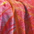 thumbnail image 3 of Manta de franela de hoja simulada roja Soledad, Manta de cama, 200cmx230cm, 3 of 4