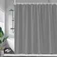 thumbnail image 4 of Simple Modern European style Shower Curtain Blue Purple Green Red Color Pattern Bathroom Polyester Cloth Hanging Curtains Sets, 4 of 7
