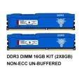 thumbnail image 3 of Blue DDR3 RAM 8GB 1600MHZ 1866MHZ 240Pin CL11 DIMMPC3-12800 PC Desktop RAM Memory 1.5V Computer parts memoria Blue-DDR3-2X8G1866, 3 of 5