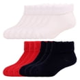 thumbnail image 1 of Calcetines Bootie Bebé Sokkos Bambú Felpa 12 Pares Suaves y Cómodos, 1 of 11