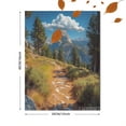 thumbnail image 3 of Yosemite Half Dome Mountain Trail Canvas Print/Wall ArtPerfect for Living RoomOfficeBathroomand Hallway Decoration., 3 of 8