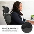 thumbnail image 2 of Office Chair Headrest Attachment Universal Head Support Cushion Upholstered Adjustable Height Angle s202412241928, 2 of 5