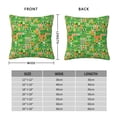 thumbnail image 2 of Pofeuu St Patrick's Day6 Print Double-sided plush pillowcase Square Throw Pillow Covers Pillows Cover for Living Room Bedroom Sofa Couch Cushion Cover（No pillow core）-24"x24", 2 of 7